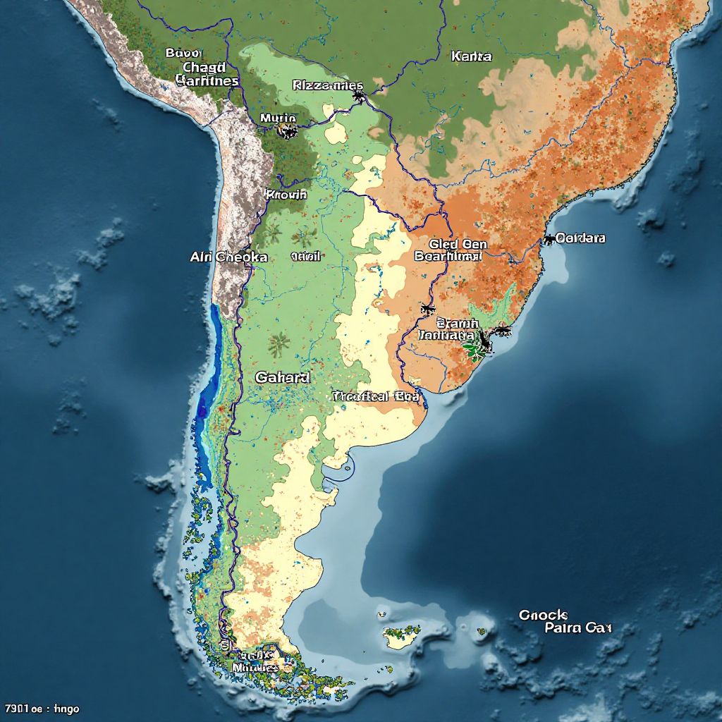 Información climática por regiones