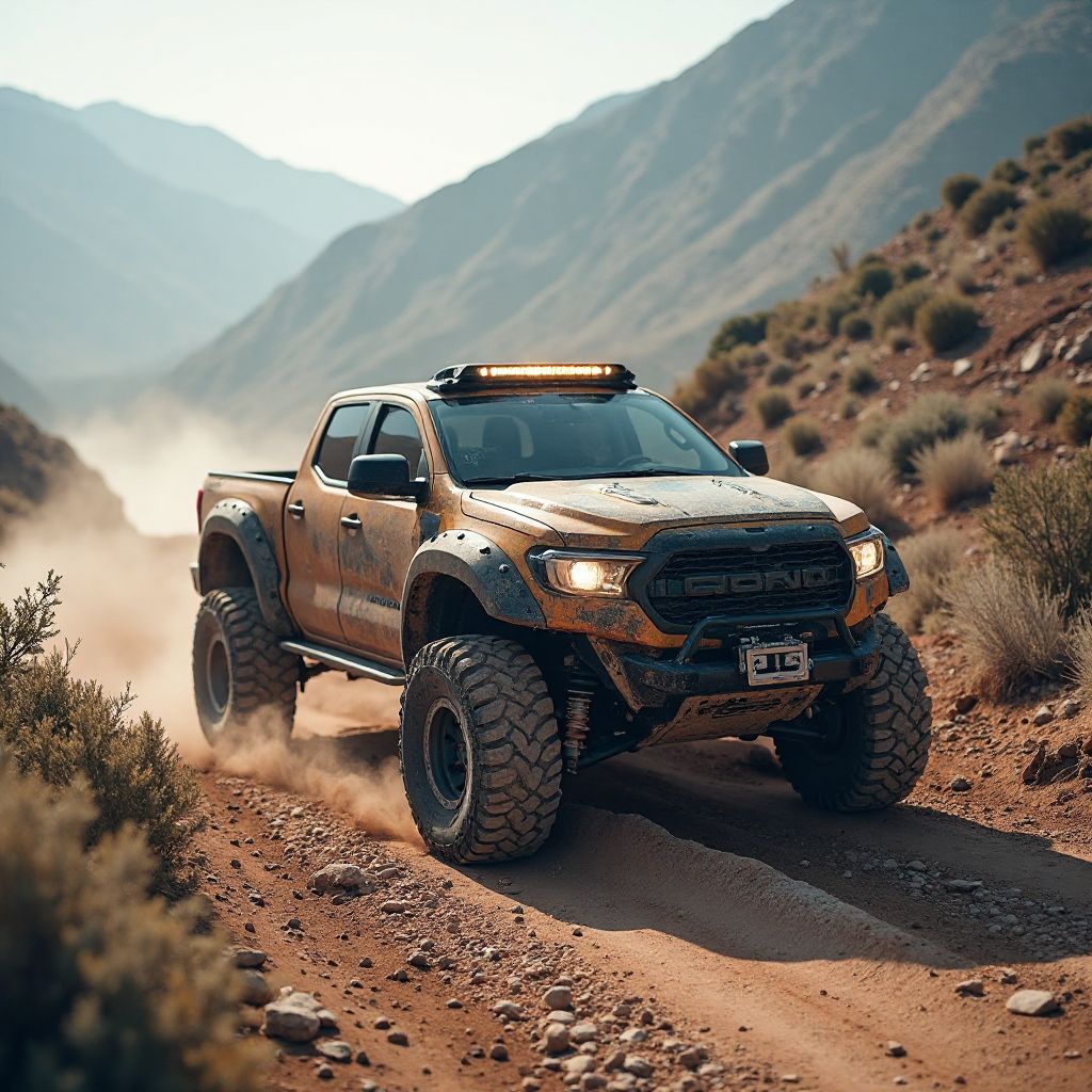 Camioneta 4x4 todo terreno